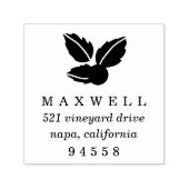 スウィートホリークリスマス差出人住所スタンプ セルフインキングスタンプ (デザイン)