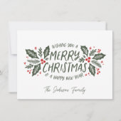 スウィートホリーグリーンリークリスマスフェスティバル シーズンカード (正面)