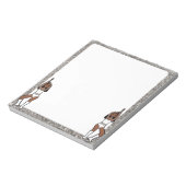 スウィートホワイト#1 ノートパッド (回転)