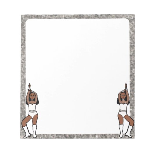 スウィートホワイト#1 ノートパッド (正面)