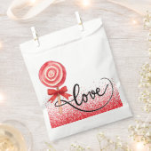 スウィートボブボンハートバレンタインの贈り物 フェイバーバッグ (クリップ留めされた状態)