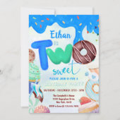 スウィートボーイドナット招待状 招待状 (正面)