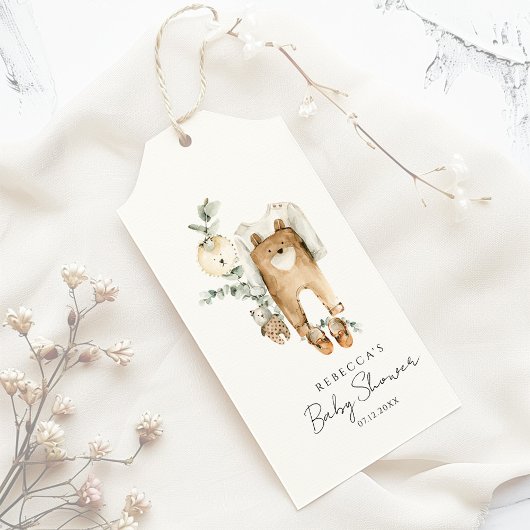 スウィートボーイベビーベビーシャワー ギフトタグ