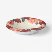 スウィートボーフォークアートフローラ植物性紙ボウル ペーパーボウル (傾斜あり)