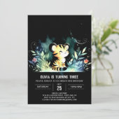 スウィートマジカルタイガー誕生日 招待状 (スタンド正面)