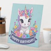 スウィートマジカルベビーユニコーン 台座サイン (インサイチュ)