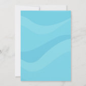 スウィートマーメイドガールズバースデーパーティー 招待状 (裏面)