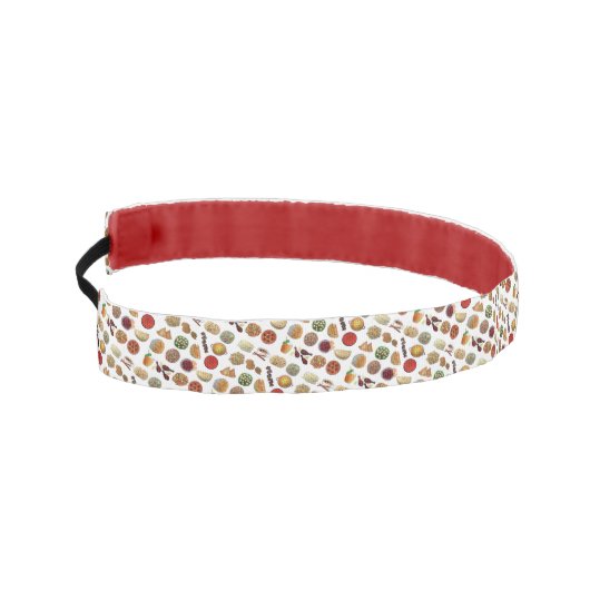 スウィートミタイインディアン料理フーズイラストレーションアート アスレチックヘッドバンド (左)