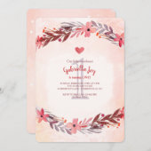 スウィートメモリ招待状 招待状 (正面/裏面)