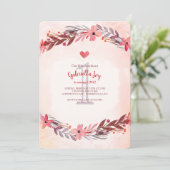 スウィートメモリ招待状 招待状 (スタンド正面)