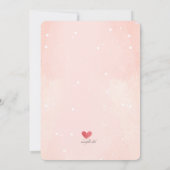 スウィートメモリ招待状 招待状 (裏面)