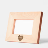 スウィートモノグラムのアーツ レーザー彫刻フレーム (左)