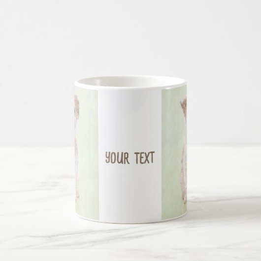 スウィートモーキードッグクラシックジョグ コーヒーマグカップ (中央)