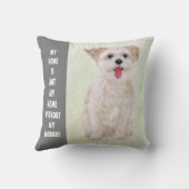 スウィートモーキーホーム装飾用クッション クッション (裏面)