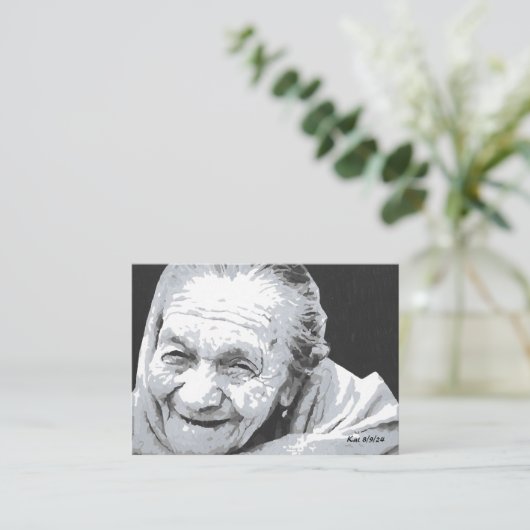 スウィートラブポートレートブックマーク ノートカード (スタンド正面)