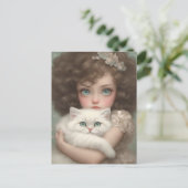 スウィートラブ猫好き ポストカード (スタンド正面)