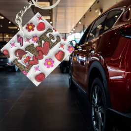 「スウィートラブ」アクリルキーチェーン キーホルダー