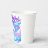 スウィートラ威厳のあるイルカベビーシャワー 紙コップ (左)