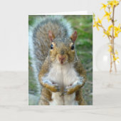 スウィートリス顔（垂直） カード (黄色い花)