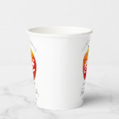 スウィートリトルアップル1st誕生日 紙コップ (右)