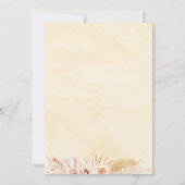 スウィートリトルカンプキンボホセカンド誕生日 招待状 (裏面)