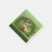 スウィートリトルシャームロック スタンダードカクテルナプキン (角)