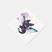 スウィートリトルドラゴンベビーシャワー スタンダードカクテルナプキン (角)