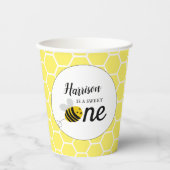 スウィートリトルハニービー1st誕生日パーティー 紙コップ (正面)