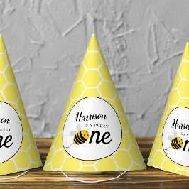 スウィートリトルハニービー1st誕生日 パーティーハット