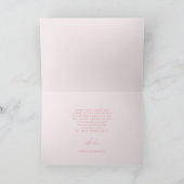 スウィートリトルバニーサンキューカード サンキューカード (内部)