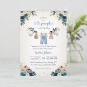 スウィートリトルパンプキン オータムベイビーシャワー 招待状 (スタンド正面)