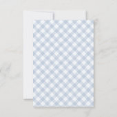 スウィートリトルパンプキン オータム ベイビー シャワー サンキューカード (裏面)