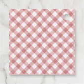 スウィートリトルパンプキン オータム ベイビー シャワー フェイバータグ (裏面)