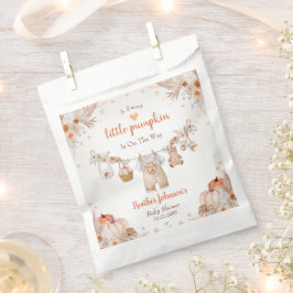 スウィートリトルパンプキン オータム ベイビー シャワー フェイバーバッグ