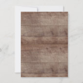 スウィートリトルピーチガールズベイビーシャワー  招待状 (裏面)