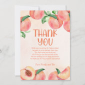 スウィートリトルピーチサンキューカード サンキューカード (正面)