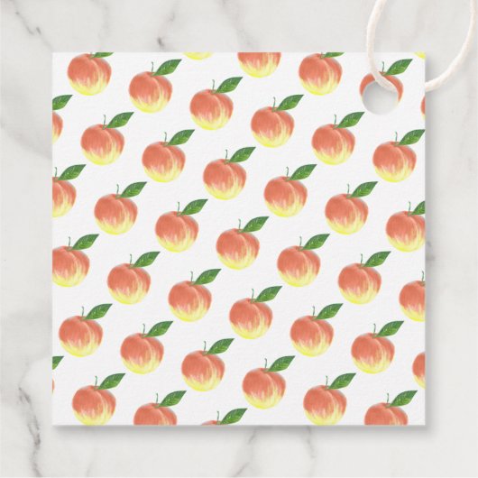 スウィートリトルピーチ1st誕生日 フェイバータグ (裏面)