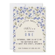 スウィートリトルピー少女の最初の誕生日