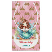 スウィートリトルマーメイドベビー スモールペーパーバッグ (裏面)