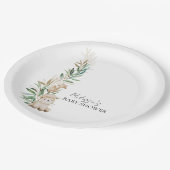 スウィートリトルラムグリーンカスタムリー ペーパープレート (アングル)