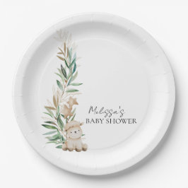 スウィートリトルラムグリーンカスタムリー ペーパープレート