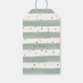 スウィートリトルラムグリーンリーサンキューラベル ギフトタグ (裏面)