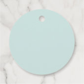 スウィートリトルラムベビー《キリスト教》洗礼式や命名式 フェイバータグ (裏面)