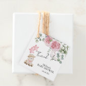 スウィートリトルラム赤面ピンクローゼズグリーンリー フェイバータグ (インサイチュ)