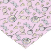 スウィートリトルワンキャンディテーマパーティー テーブルクロス (アングル)