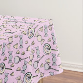 スウィートリトルワンキャンディテーマパーティー テーブルクロス (インサイチュ)