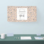 スウィートリトルワンキャンディテーマファースト誕生日 横断幕 (トレードショー)