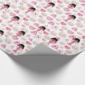 スウィートリトルヴァレンティンズデイラッピング紙 ラッピングペーパー (角)