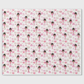 スウィートリトルヴァレンティンズデイラッピング紙 ラッピングペーパー (フラット)