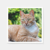 スウィートリトル子猫 スタンダードカクテルナプキン (正面)